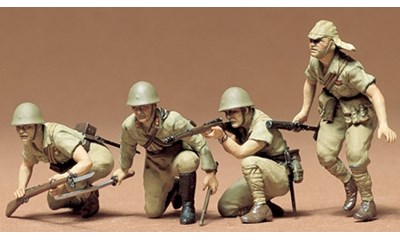 Plastikmodell Japanese Army Infantry
