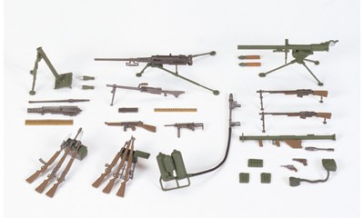 Plastikmodell US Infantry Waffen-Set