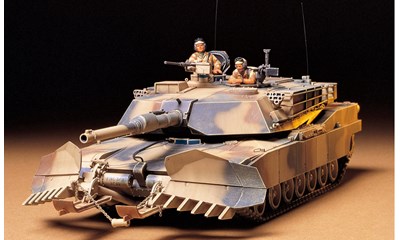 M1A1 Abrams mit Minensucher