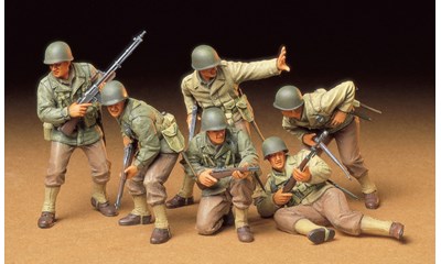 Plastikmodell US Army Infantry Set