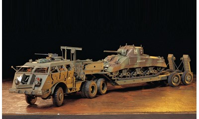 Plastikmodell US 40+TANK TRANSP. 'DRAGON W