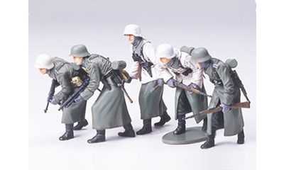 Plastikmodell German Assault Infantry Winter