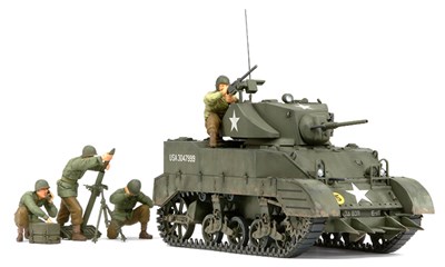 US Light Tank M5A1 Pursuit Operation