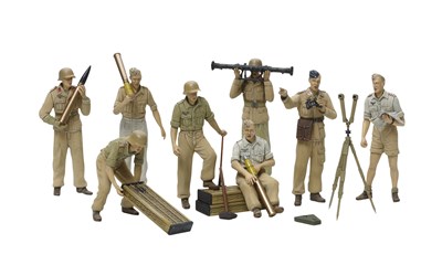 German Africa Corps Luftwaffe Art.Crew Set