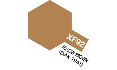 M-Acr. XF-92 Yellow Brown DAK 1941