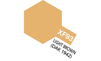 M-Acr. XF-93 Light Brown DAK 1942