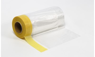 Masking Tape w/ Plastic Sheet 550 mm