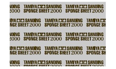 Schleifpapier / Sanding Sponge Nr. 2000