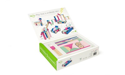Magnetisches Holzset Blossom, 42 Teile