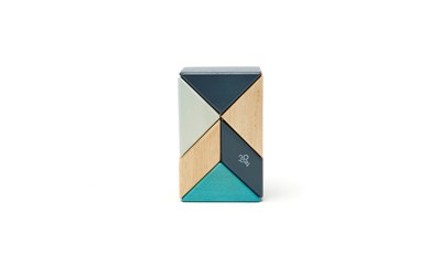 Mag. Holzprisma blau, 6-teilig im Beutel