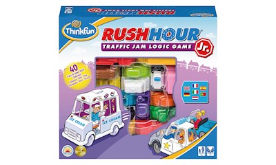 Rush Hour Junior, d/f/i ab 6 Jahren, 1 Spieler, 40 Karten in 4 Stufen