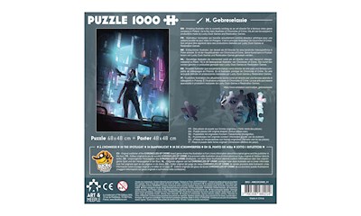 Art&Meeple Puzzle: Chronicles Of Crime 2400 1000 Teile