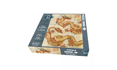 Art&Meeple Puzzle: Tichu Dragon