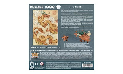 Art&Meeple Puzzle: Tichu Dragon