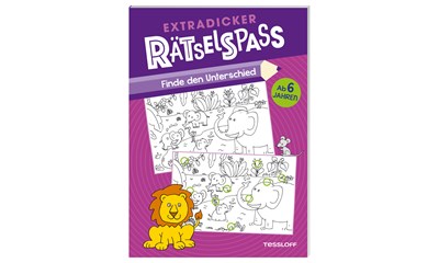 Rätselspass Kindergarten- kinder, extradick, 96 S., 28x20 cm, ab 3 Jahren