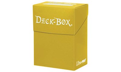 Light Yellow Poly Deck Box