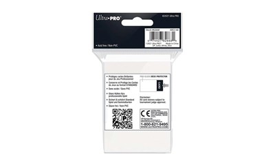 White Deck Protector Standard (50) NEW SIZE