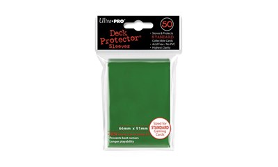 Green Deck Protector Standard (50) NEW SIZE
