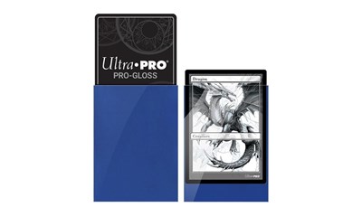 Blue Deck Protector Standard (100) NEW SIZE