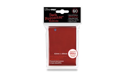 Red Deck Protector Small (60) NEW SIZE