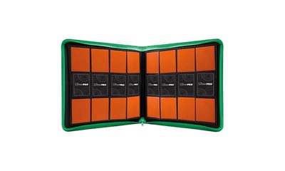 PRO-Binder Zippered 12-Pocket - Green