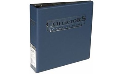 Blue Collector Card Album (A4, 7.6cm breit)