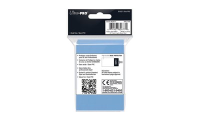 Light Blue Deck Protector Standard (50) NEW SIZE