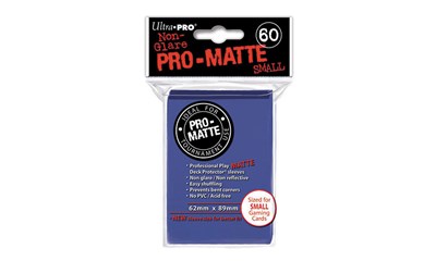 Blue PRO-Matte Deck Protector Small (60)