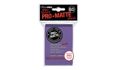 Purple PRO-Matte Deck Protector Small (60)