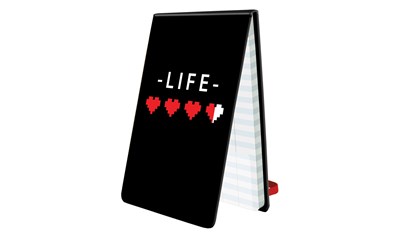 8-Bit Hearts Life Pad