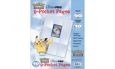 Pokémon 9-Pocket Pages (10 Pages)