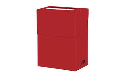 Solid Red Deck Box