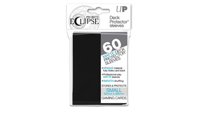 Black PRO-Matte Eclipse Deck Protector Small (60)