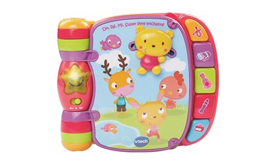 vtech Livre enchante rose
