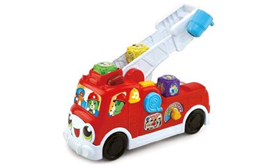 ABC camion pompiers FR Französisch incl. 2x AA Batteries
