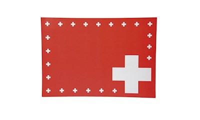 8 Tischsets Schweizerkreuz