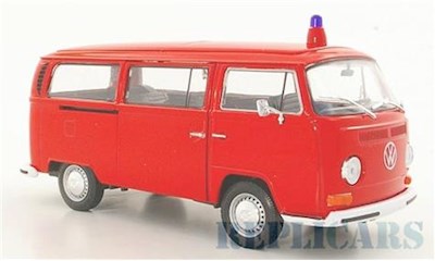 VW Bus T2 Feuerwehr, o/Vitrine