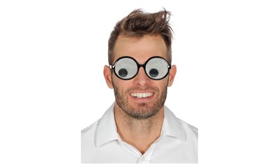 Brille mit Augen Kunststoff