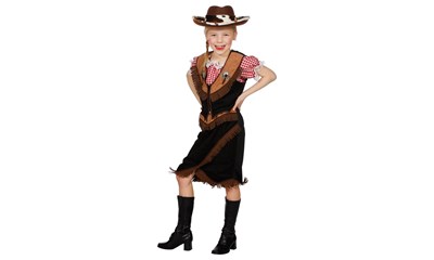 Cowgirl Oakley Gr.116 2-teilig, Rock und Weste