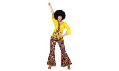 Hippie Franse Gr.36 3-teilig, Hose, Oberteil und Band