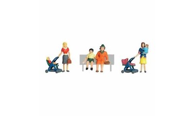 H0 Muttis mit Kindern