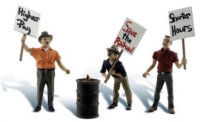G Striking Picketers