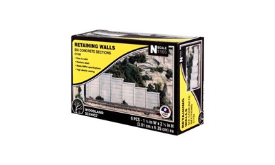 Stützmauer Beton - für N Spur