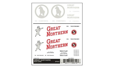 Great Northern Güterwagenbeschriftung H0