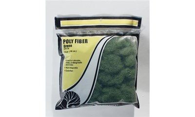 Poly Fiber Synthetische Faser, grün