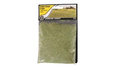 4mm Static Grass Light Green