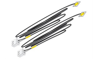 Yellow Stick-on LED Lights
