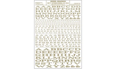 Buchstaben, ausgedehnt, gold
