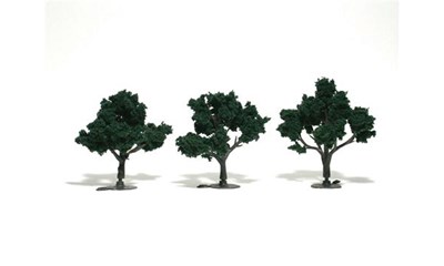 Laubbäume dunkelgrün  7 - 10 cm (3 St.)