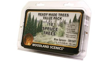 2-4'' Rm Real Blue Spruce 18/Pk
